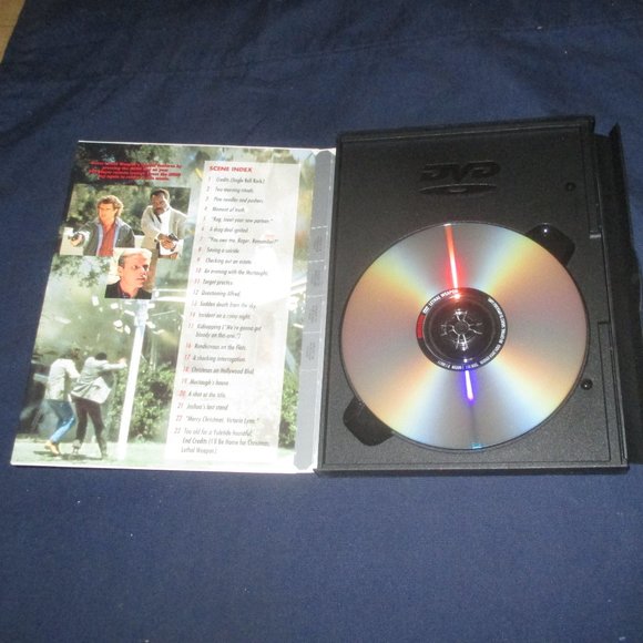 Lethal Weapon (DVD, 1997, Widescreen / Full screen) Mel Gibson Danny Glover - Picture 2 of 3